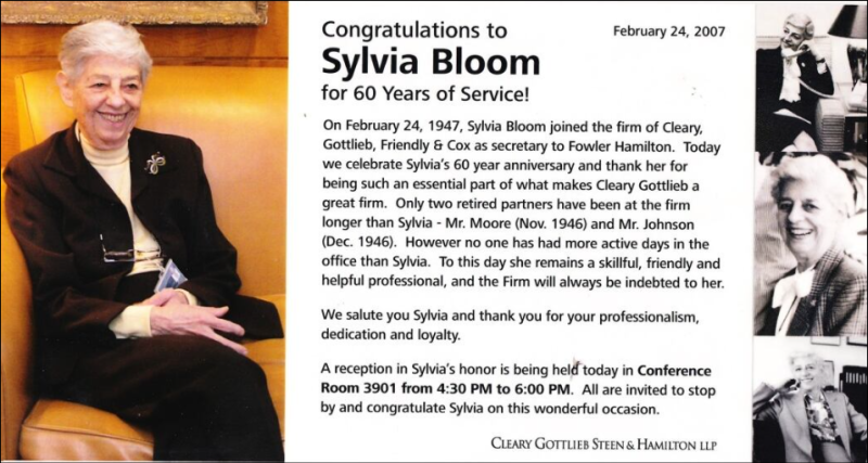 Como é que Sylvia Bloom, uma simples secretária, ganhou $9 milhões? 4 | Investidor Prudente
